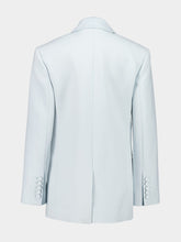 Zimmermann Sea Foam Shawl Collar Tuxedo Jacket