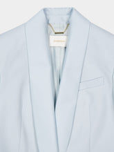 Zimmermann Sea Foam Shawl Collar Tuxedo Jacket