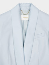 Zimmermann Sea Foam Shawl Collar Tuxedo Jacket