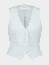 Zimmermann Sea Foam Wool Waistcoat