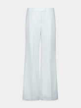 Zimmermann Sea Foam Illuminate Straight Tux Trousers