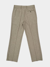 Frescobol Carioca Light Mocha Affonso Linen-Wool Trousers