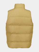 Prada Sughero Buttoned Sleeveless Cotton Jacket
