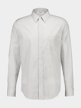 Celine SHIRT LOOSE FIT L/S BUTTON UP STRIPED COTTON POPL