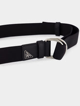 Prada Black Woven Re-Nylon Belt