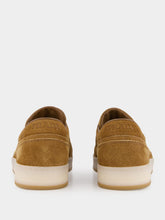 Prada Brown Downtown Delavé Suede Sneakers