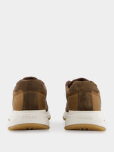 Prada Brown Suede Re-Nylon Sneakers