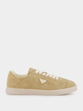 Prada Beige Leather Sneakers