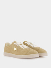 Prada Beige Leather Sneakers