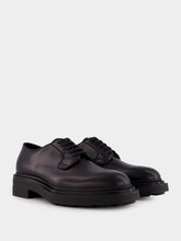 Prada Bright Calf Leather Lace-Up Shoes