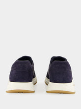 Prada Blue Prax Suede and Re-Nylon Sneakers