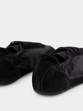 Prada Black Leather Lace-Up Sneakers