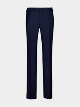Tom Ford Shelton Sharkskin Suit in Navy