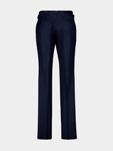 Tom Ford Shelton Sharkskin Suit in Navy