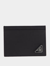 Prada Black Calf Leather Card Holder