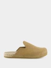Prada Light Brown Suede Mules
