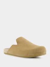 Prada Light Brown Suede Mules
