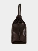 Prada Dark Brown Bonnie Leather Tote Bag