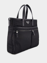 Prada Re-Nylon and Saffiano Leather Tote Bag