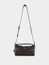 Prada Dark Brown Nappa Leather Shoulder Bag