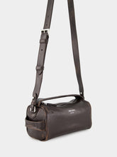 Prada Dark Brown Nappa Leather Shoulder Bag