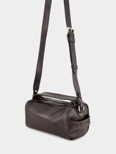 Prada Dark Brown Nappa Leather Shoulder Bag