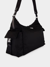 Prada Black Re-Nylon and Leather Explore Bag