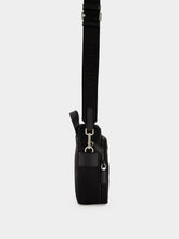 Prada Black Re-Nylon and Saffiano Leather Shoulder Bag