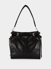 Prada Black Bonnie Leather Shoulder Bag