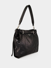 Prada Black Bonnie Leather Shoulder Bag