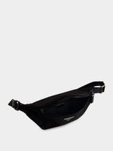 Prada Black Re-Nylon and Saffiano Leather Belt Bag