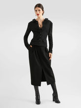 Dolce & Gabbana Black Fitted Virgin Wool Single-Breasted Jacket