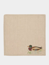 Linoroom Set of 6 Forest Birds Linen Napkins