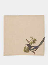 Linoroom Woodland Birds Linen Napkins Set of 6