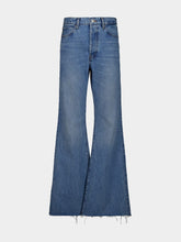 Frame Dew Raw Fray Lax Flare Jeans