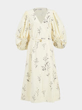 Altuzarra Ivory Botanical Corrie Maxi Dress