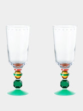 Reflections Copenhagen Set of 2 Mayfair Tall Crystal Glasses