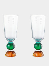 Reflections Copenhagen Set of 2 Windsor Tall Crystal Glasses