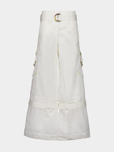 Zimmermann Ivory Illuminate Cargo Pant