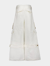 Zimmermann Ivory Illuminate Cargo Pant