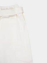 Zimmermann Ivory Illuminate Cotton Bermuda Shorts