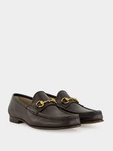 Gucci Dark Brown Leather Horsebit 1953 Loafers