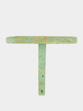 All Origine Rustic Wooden Light Green Shelf