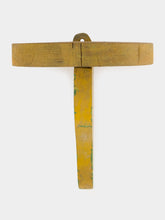 All Origine Yellow Wooden Wall Shelf