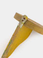 All Origine Yellow Wooden Wall Shelf