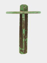 All Origine Rustic Wooden Shelf in Green and Brown