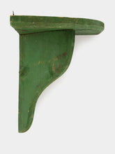 All Origine Green Wooden Wall Shelf