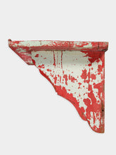 All Origine Distressed Effect Red Shelf