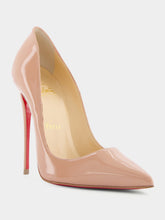 Christian Louboutin So Kate 120mm Beige Leather Pumps
