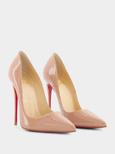 Christian Louboutin So Kate 120mm Beige Leather Pumps